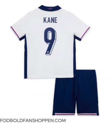 England Harry Kane #9 Hjemmebanetrøje Børn EM 2024 Kortærmet (+ Korte bukser)